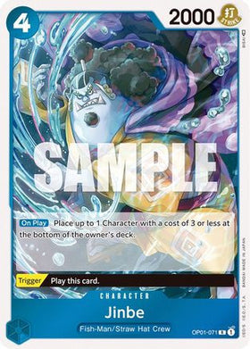 Jinbe (OP01-071) Romance Dawn Foil