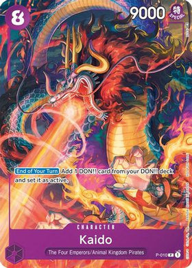 Kaido (Tournament Pack Vol. 1) (P-010) One Piece Promotion Cards