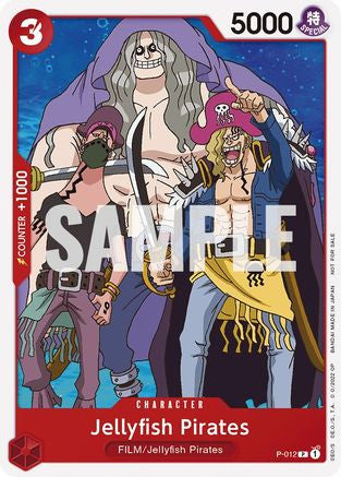 Jellyfish Pirates (One Piece Film Red) (P-012) One Piece Promotion Cards