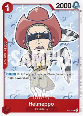 Helmeppo (One Piece Film Red) (P-020) One Piece Promotion Cards