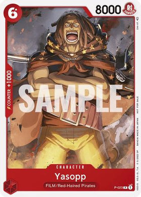 Yasopp (One Piece Film Red) (P-023) One Piece Promotion Cards