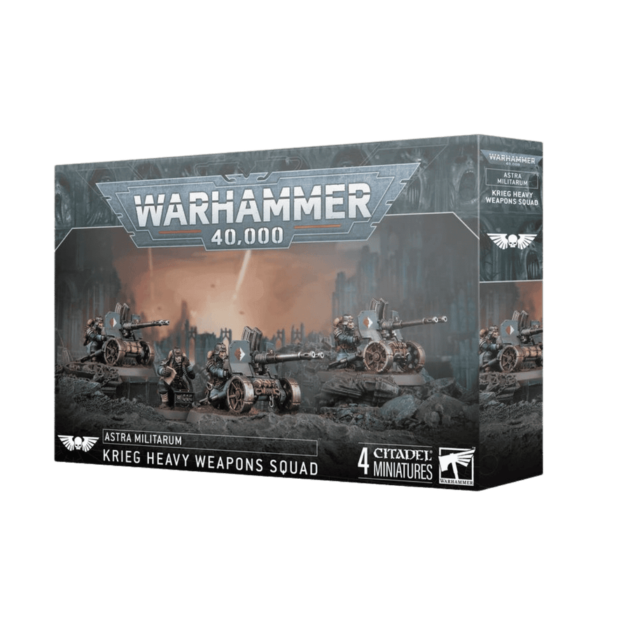 Warhammer 40K: Astra Militarum - Krieg Heavy Weapons Squad