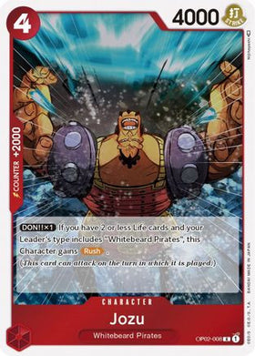 Jozu (OP02-008) Paramount War Foil