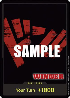 DON!! Card (Tournament Pack Vol. 2) [Winner] One Piece Promotion Cards