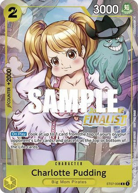 Charlotte Pudding (Offline Regional 2023) [Finalist] (ST07-008) One Piece Promotion Cards Foil