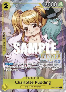Charlotte Pudding (Offline Regional 2023) [Winner] (ST07-008) One Piece Promotion Cards