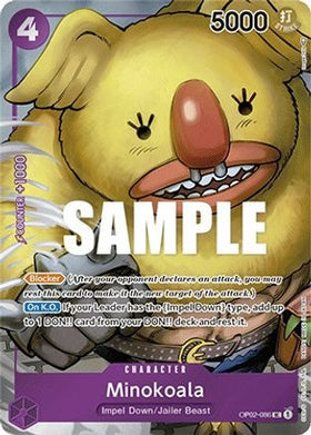 Minokoala (Box Topper) (OP02-086) Paramount War Foil