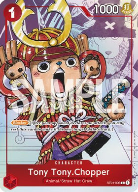 Tony Tony.Chopper (Alternate Art) (ST01-006) One Piece Promotion Cards