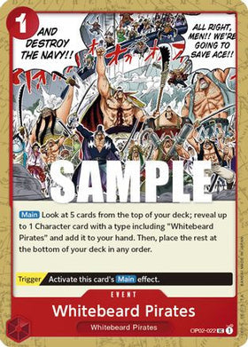 Whitebeard Pirates (OP02-022) Paramount War