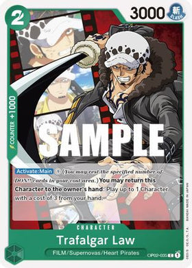 Trafalgar Law (OP02-035) Paramount War