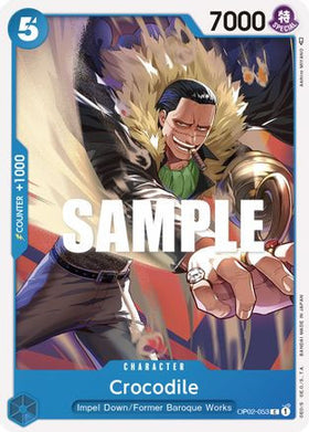 Crocodile (OP02-053) Paramount War