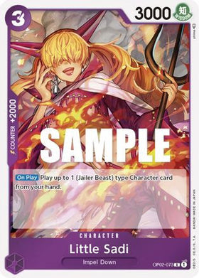 Little Sadi (OP02-073) Paramount War Foil