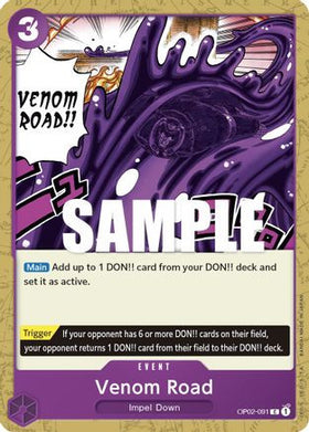 Venom Road (OP02-091) Paramount War