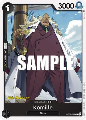 Komille (OP02-097) Paramount War Pre-Release Cards
