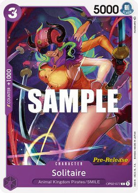 Solitaire (OP02-077) Paramount War Pre-Release Cards