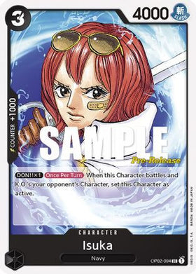 Isuka (OP02-094) Paramount War Pre-Release Cards