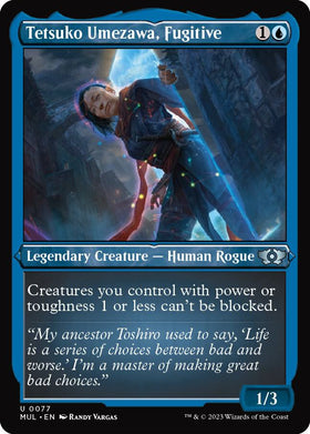 Tetsuko Umezawa, Fugitive (Foil Etched)