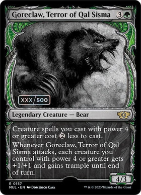 Goreclaw, Terror of Qal Sisma (Serial Numbered)