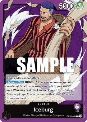 Iceburg (OP03-058) Pillars of Strength