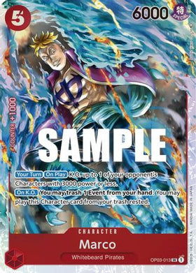 Marco (OP03-013) Pillars of Strength Foil