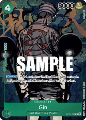 Gin (Alternate Art) (OP03-024) Pillars of Strength Foil