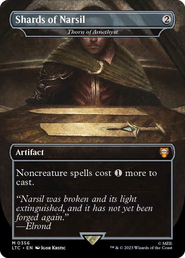 Shards of Narsil - Thorn of Amethyst (Borderless)