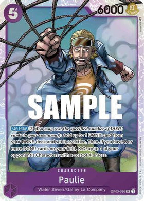 Paulie (OP03-066) Pillars of Strength Foil