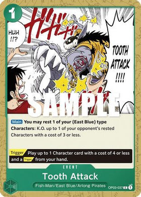 Tooth Attack (OP03-037) Pillars of Strength