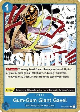 Gum-Gum Giant Gavel (OP03-055) Pillars of Strength