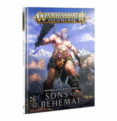 Warhammer Age of Sigmar: Destruction Battletome - Sons of Behemat (Hardcover)