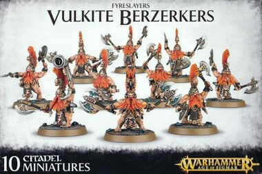 Warhammer Age of Sigmar: Fyreslayers - Vulkite Berzerkers