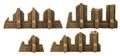 Battlefield in a Box: Ruined Walls Sandstone - Gothic Battlefields
