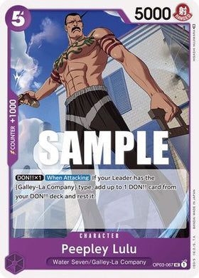Peepley Lulu (OP03-067) Pillars of Strength