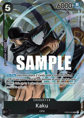 Kaku (Alternate Art) (OP03-080) Pillars of Strength Foil