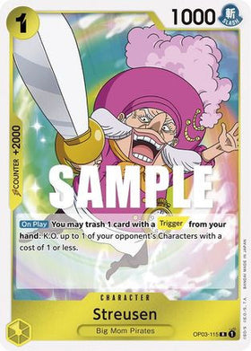 Streusen (OP03-115) Pillars of Strength Foil