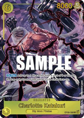 Charlotte Katakuri (Alternate Art) (OP03-123) Pillars of Strength Foil