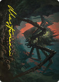 Shelob, Child of Ungoliant Art Card (Gold-Stamped Signature)