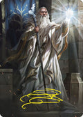 Gandalf the White Art Card (Gold-Stamped Signature)