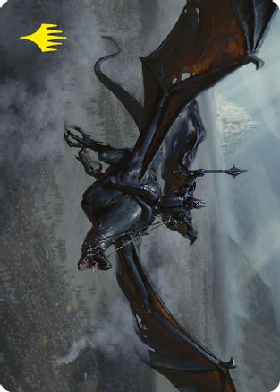 Lord of the Nazgul Art Card (Gold-Stamped Signature)