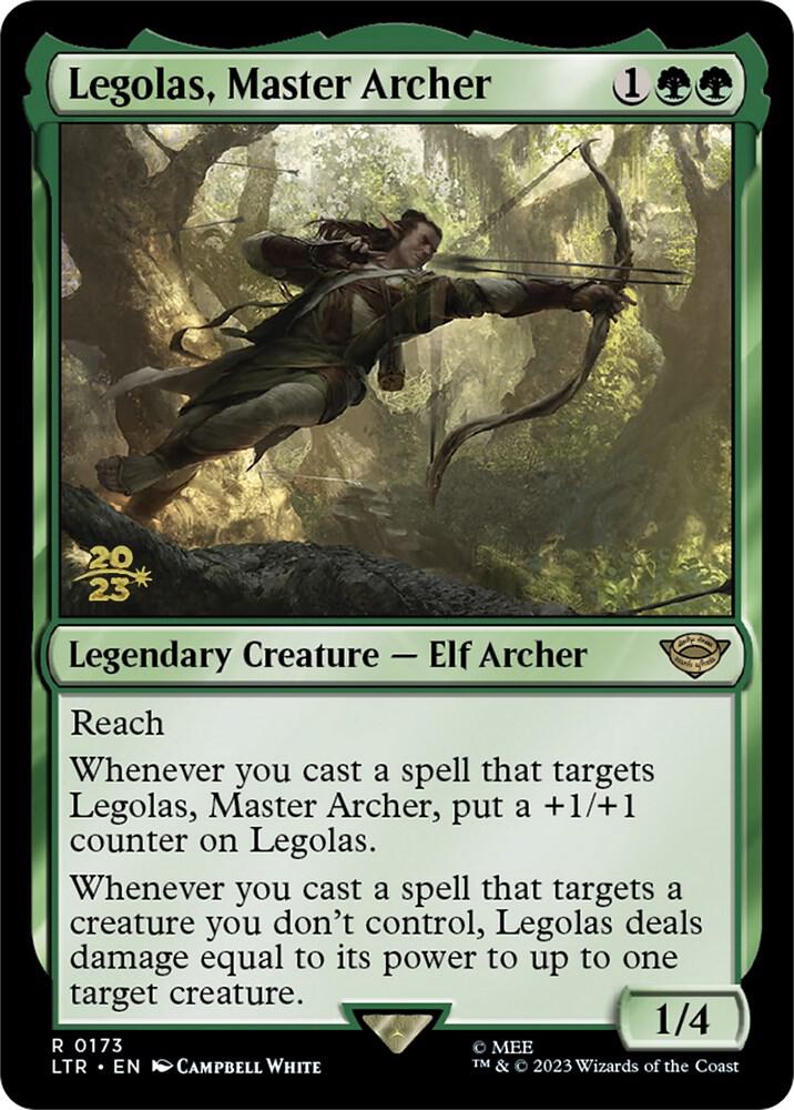 Legolas, Master Archer