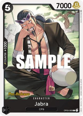 Jabra (OP03-085) Pillars of Strength Pre-Release Cards