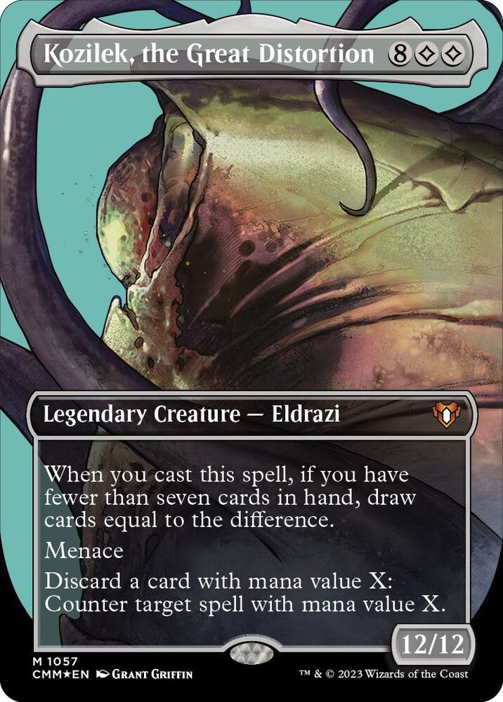 Kozilek, the Great Distortion (Textured Foil)