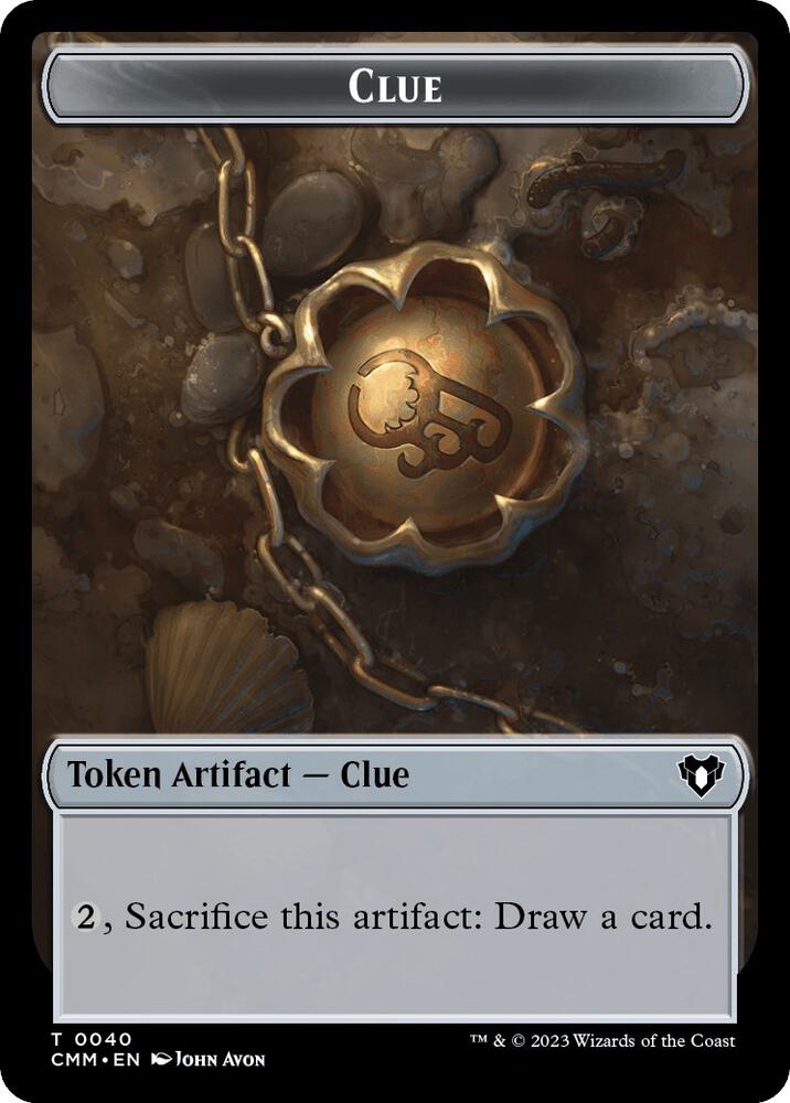 Clue // Elephant Double-Sided Token