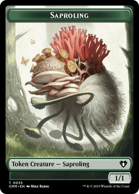 Saproling // Insect Double-Sided Token