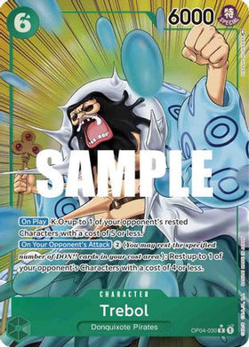 Trebol (Alternate Art) (OP04-030) Kingdoms of Intrigue Foil