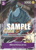 Minorhinoceros (Online Regional 2023) [Finalist] (OP03-069) One Piece Promotion Cards Foil