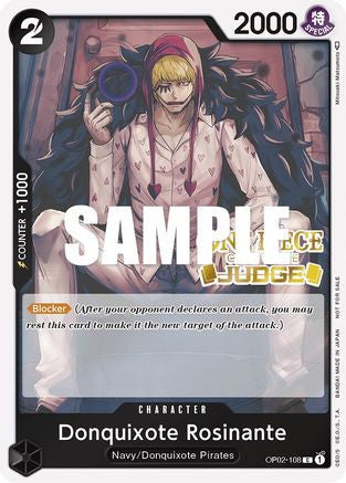 Donquixote Rosinante (Judge Pack Vol. 2) (OP02-108) One Piece Promotion Cards Foil