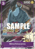 Minorhinoceros (Offline Regional 2023) [Participant] (OP03-069) One Piece Promotion Cards Foil
