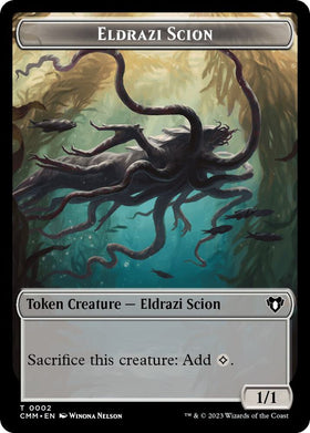 Eldrazi Scion // Dragon (0021) Double-Sided Token