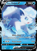 Alolan Vulpix V - 033/195 (Holiday Calendar) 33 - Miscellaneous Cards Products Holofoil